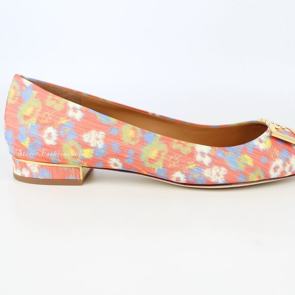 NEW Tory Burch Gigi Floral Jacquard Ballet Flats | for Work to Weekend Events - Picture 13 of 16